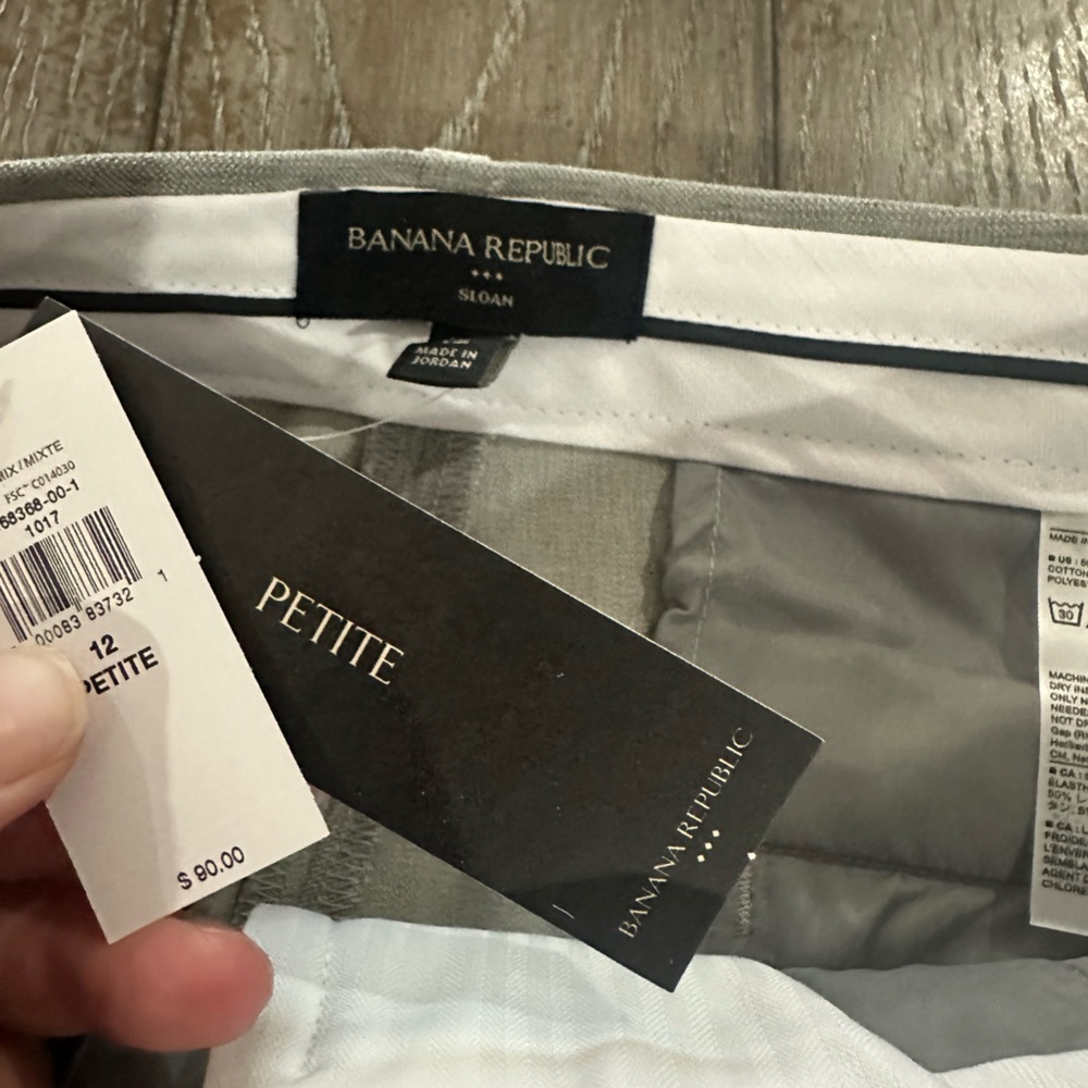Banana Republic Light Gray Trousers - Picture 8 of 16
